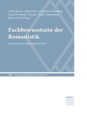cover image of Fachbewusstsein der Romanistik